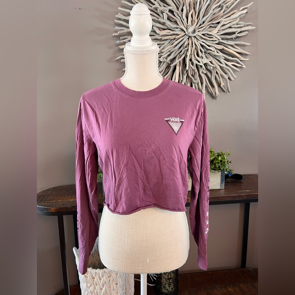 Vans long sleeved cropped‎ top